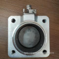 Square cast iron butterfly valve for transformer DN80DN100